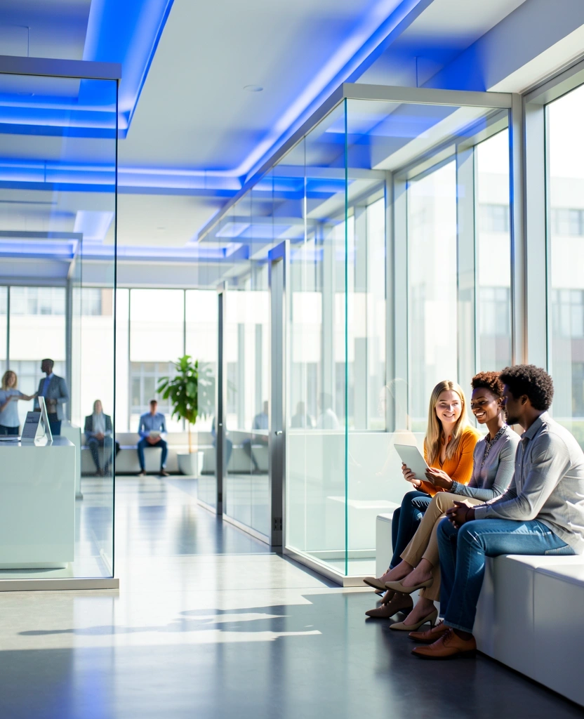 Visions Federal Credit Union Modern Interior